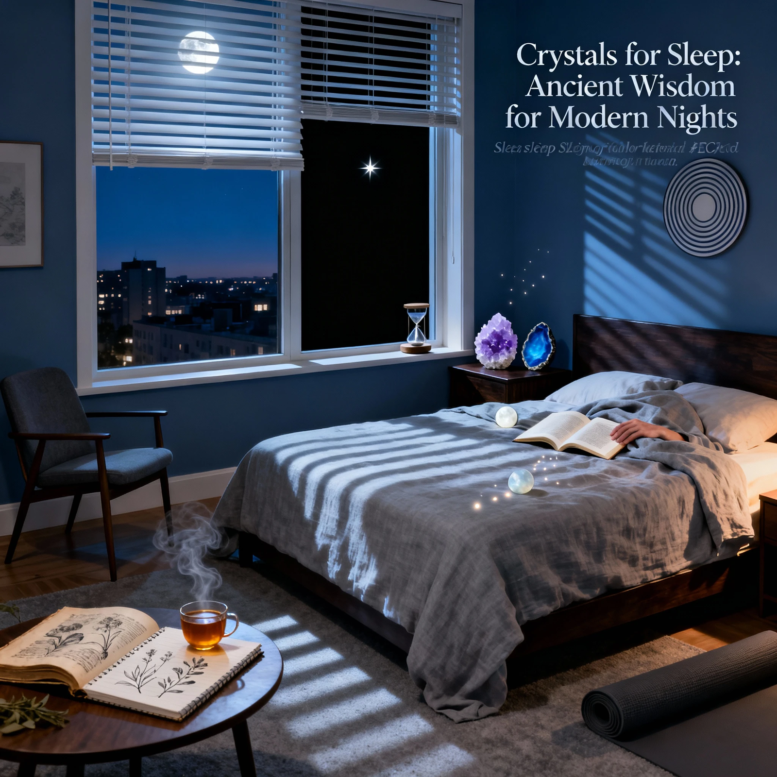 Read more about the article Crystals for Sleep: Ancient Wisdom for Modern Nights