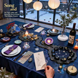 Read more about the article Set Your Table with Rocks for Flow & Fortune This Holiday Season
